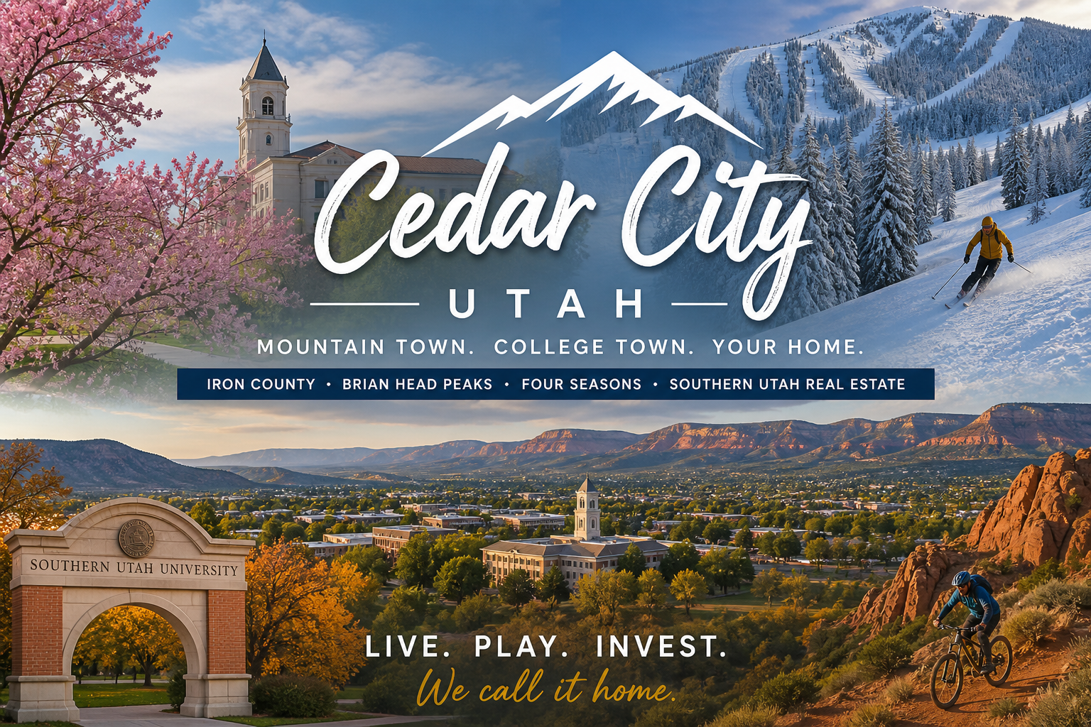 Cedar City, Utah mountain town with Brian Head access — real estate