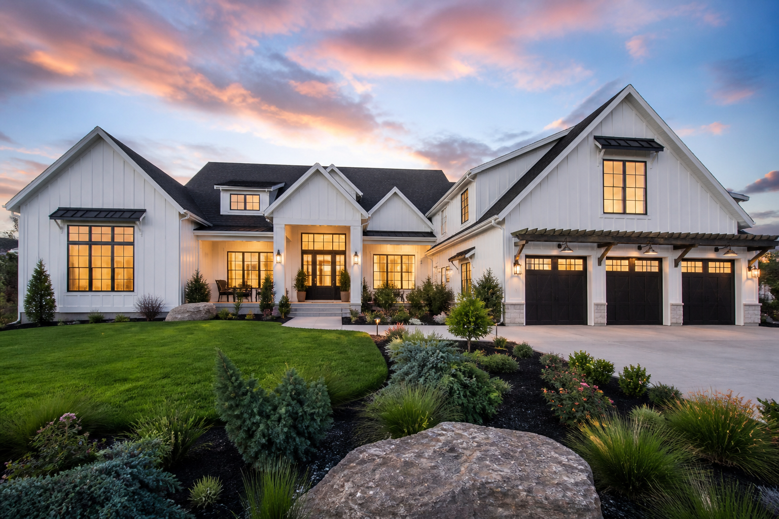 Luxury Contemporary Farmhouse in Washington, UT