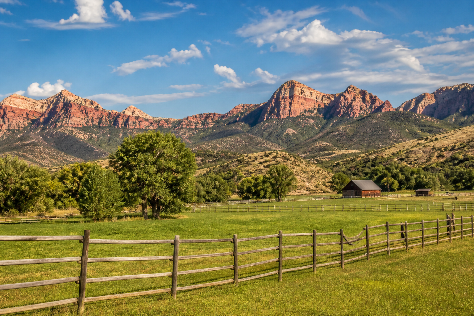 New Harmony, Utah rural community with mountain views — real estate